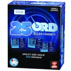 Wow! 25 Ord Eller Farre?!| Familjespel