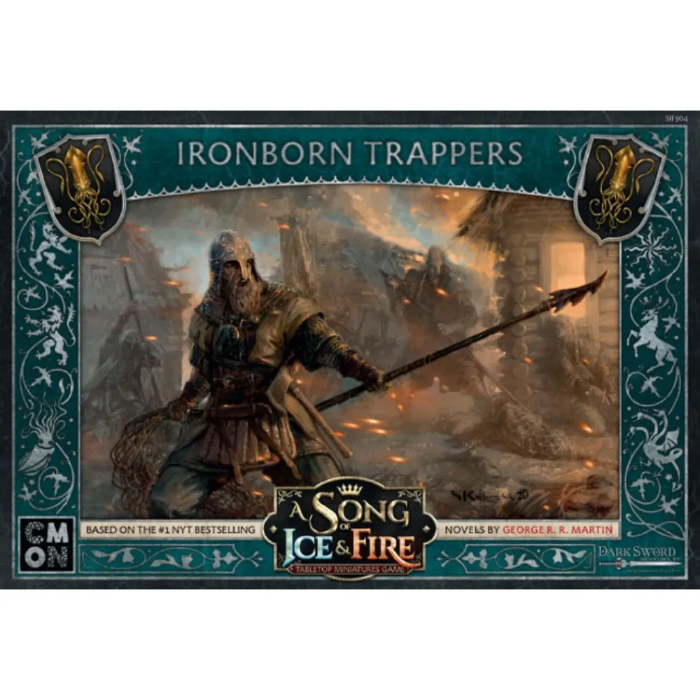 Fashion Cool Mini or Not A Song Of Ice & Fire: Miniatures Game - Ironborn Trappers (Exp.)