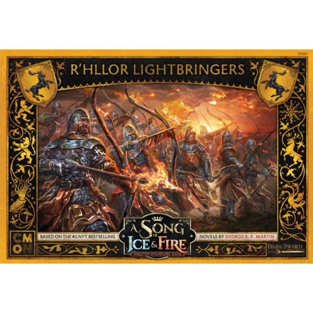 Hot Cool Mini or Not A Song Of Ice & Fire: Miniatures Game - R'Hllor Lightbringers (Exp.)