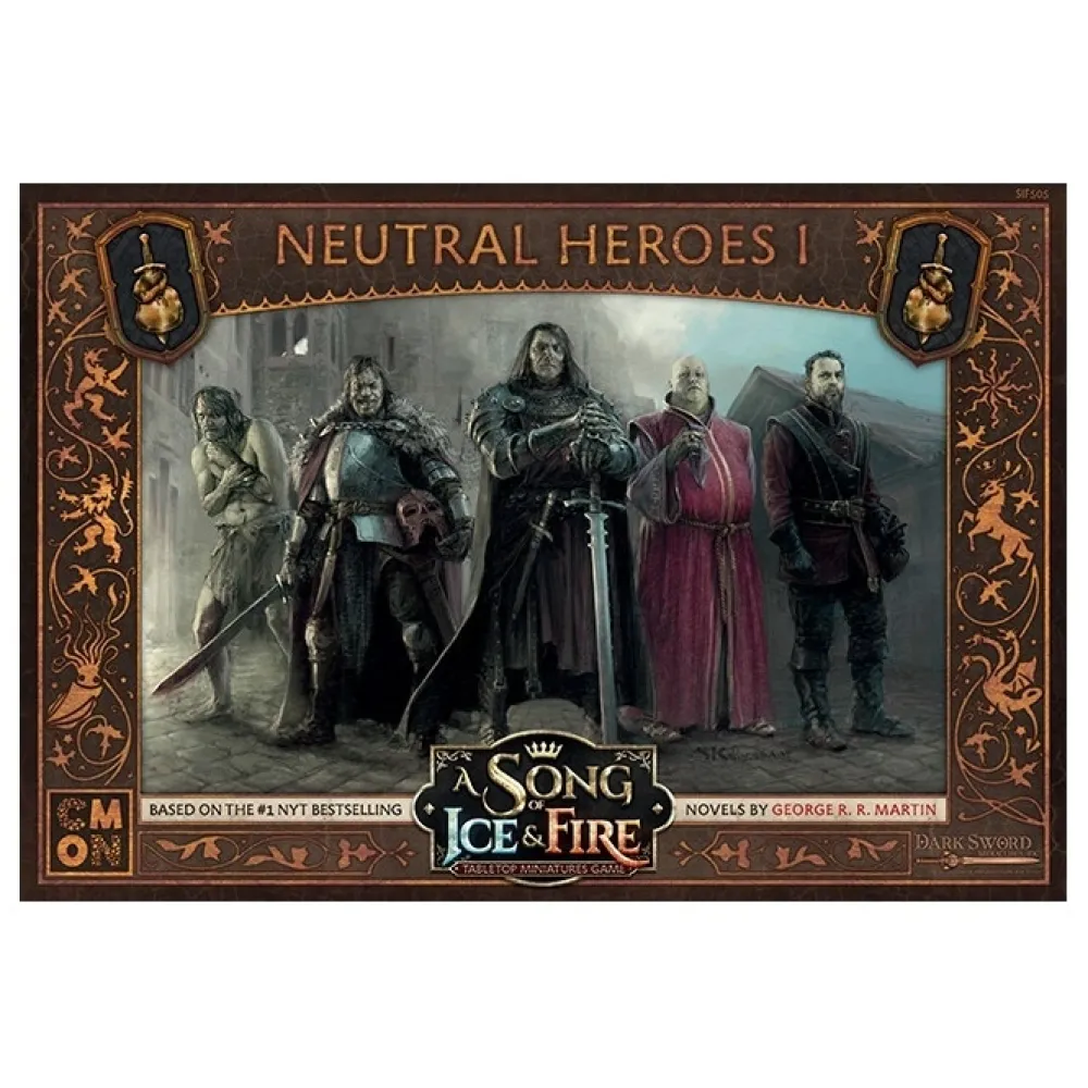 Fashion Cool Mini or Not A Song Of Ice & Fire: Tabletop Miniatures Game - Neutral Heroes #1 (Exp.)