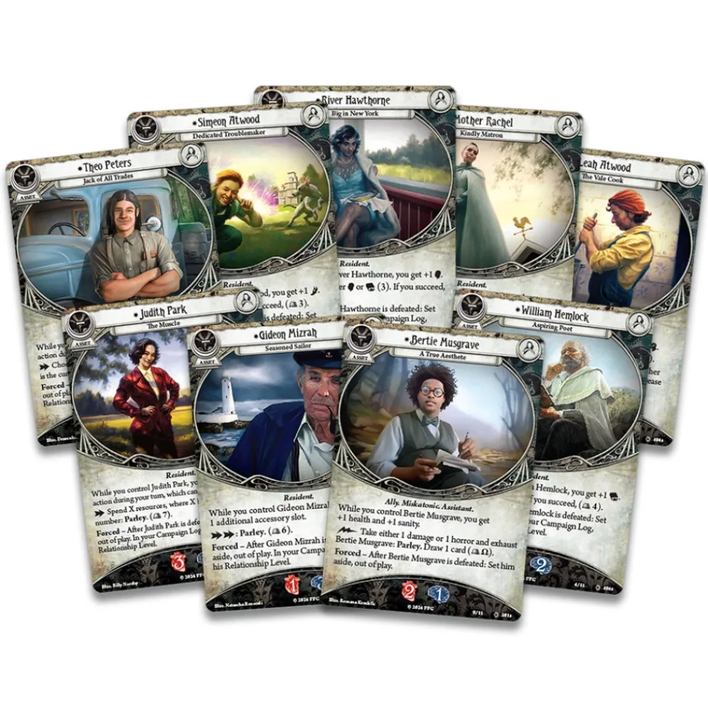 Flash Sale Fantasy Flight Games Arkham Horror: Tcg - The Feast Of Hemlock Vale Campaign Expansion