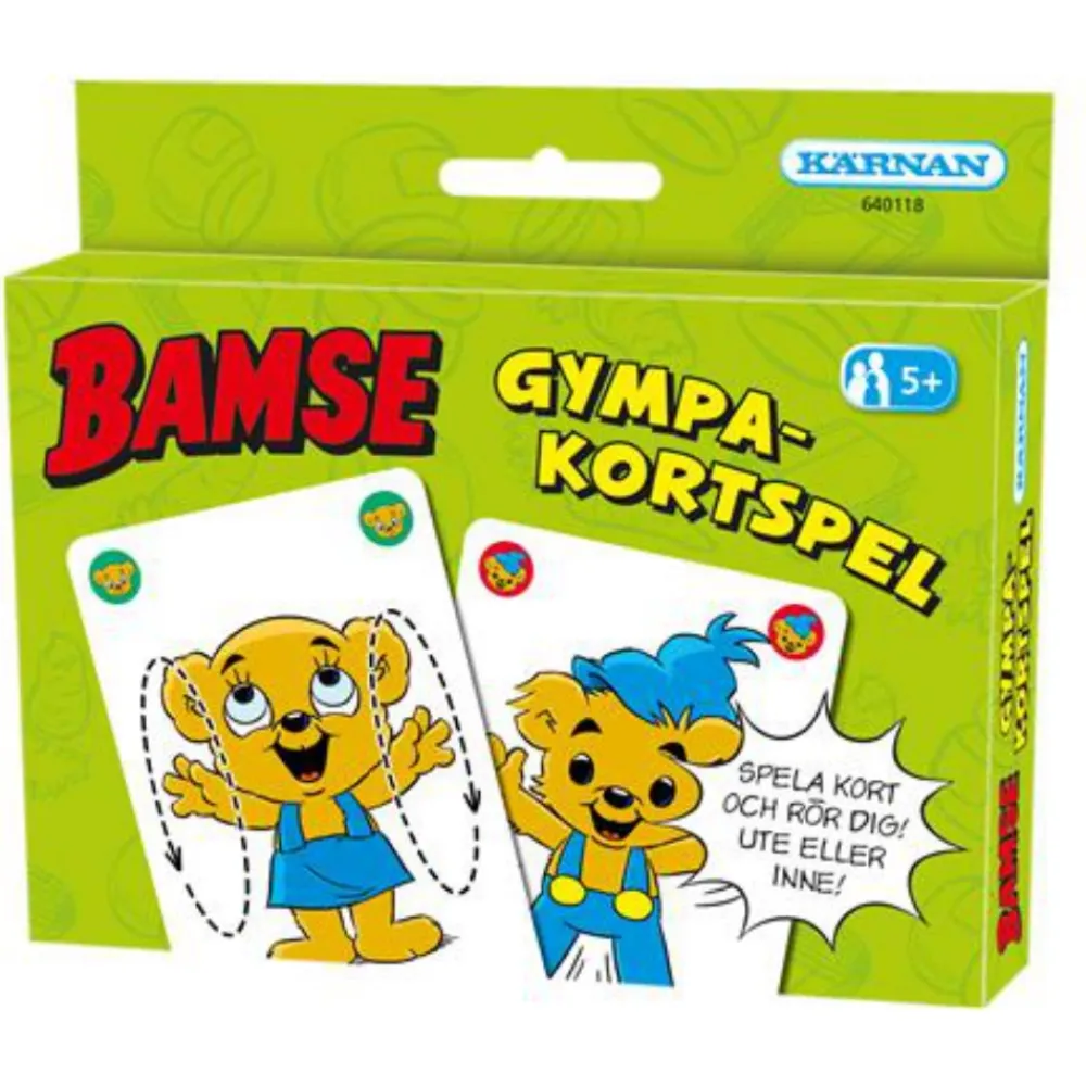 Flash Sale Kärnan Bamse Gympakortspel