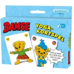 Kärnan Bamse Yogakortspel| Familjespel