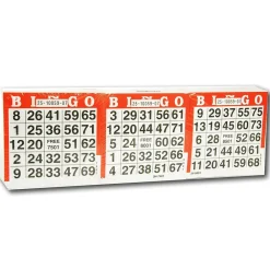 Longfield Games Bingobricka Singel 1500-Pack| Klassiska