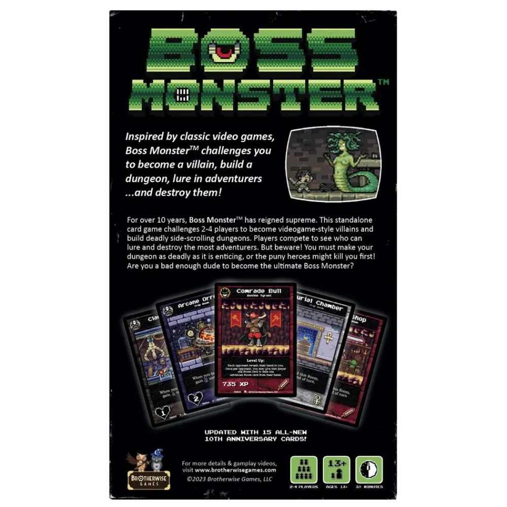 Brotherwise Games Boss Monster: Dungeon Building Card Game| Kortspel
