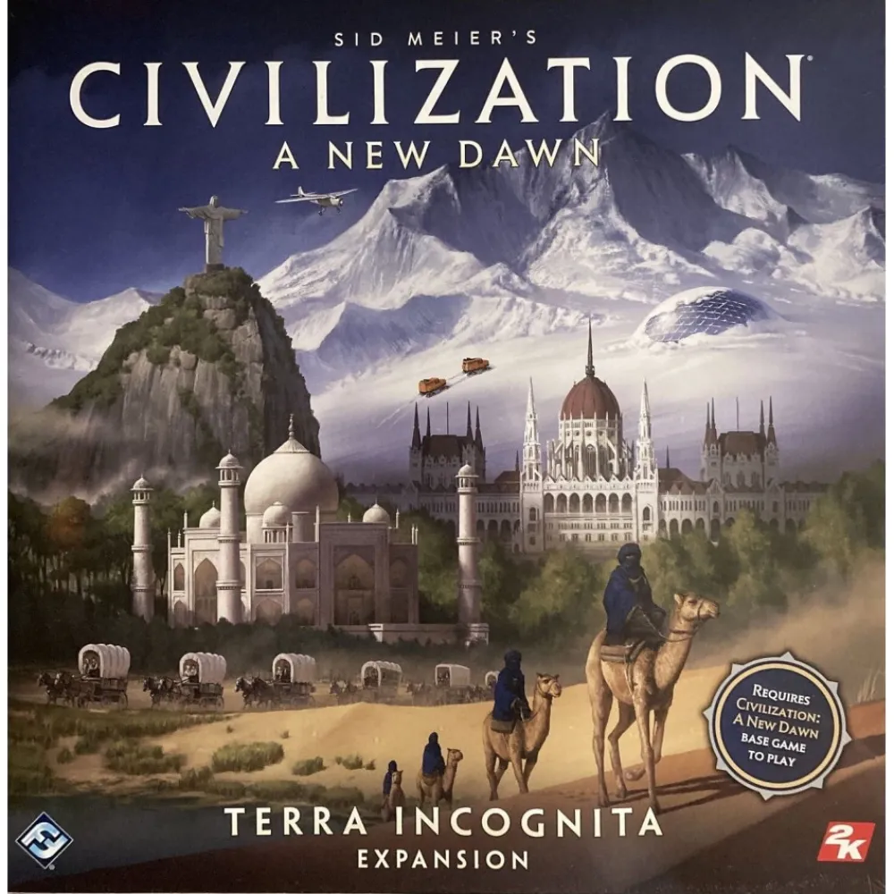 Outlet Fantasy Flight Games Civilization: A New Dawn - Terra Incognita (Exp.)
