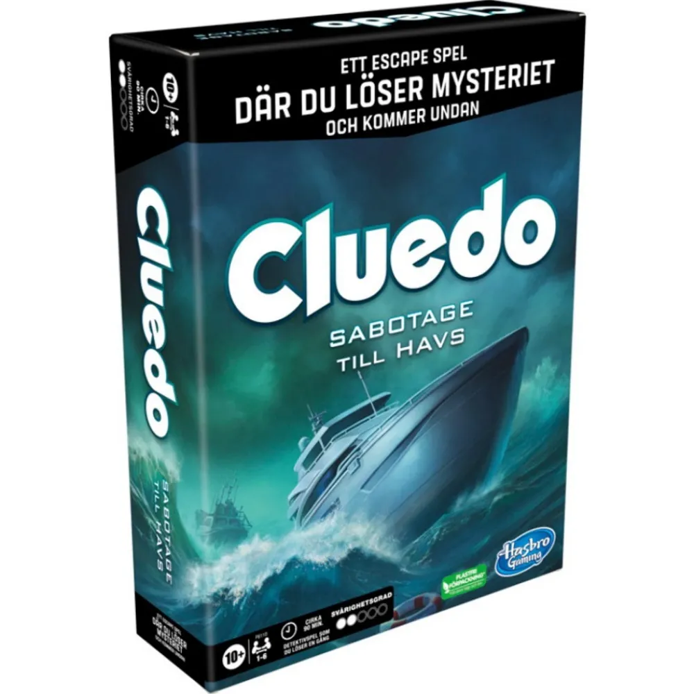 Flash Sale Hasbro Cluedo Flykt - Sabotage Till Havs