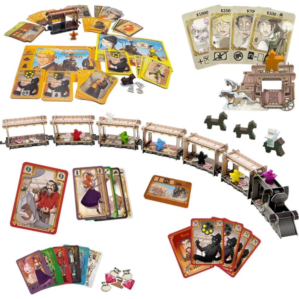 Ludonaute Colt Express Big Box (Eng)| Familjespel