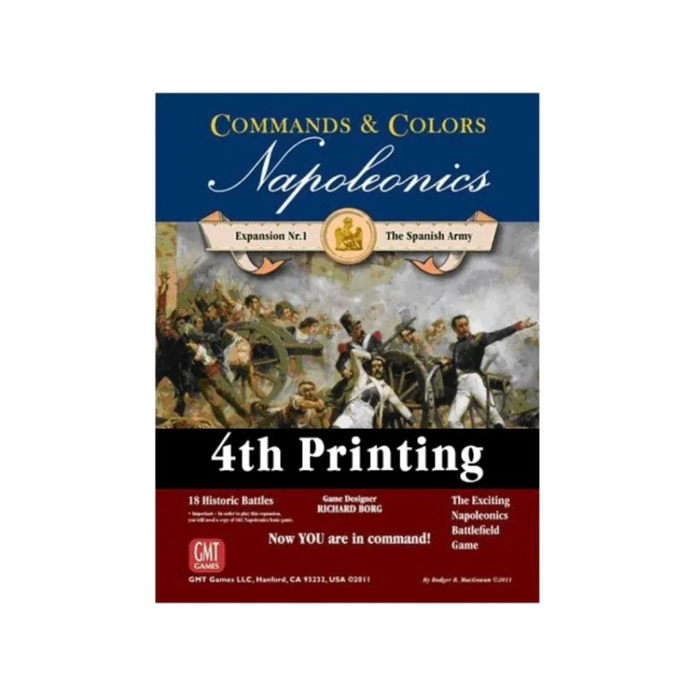Sale GMT Games Commands & Colors: Napoleonics - The Spanish Army (Exp.)