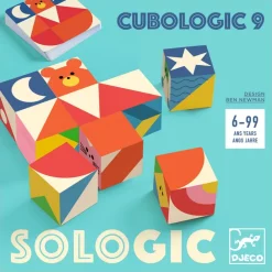Djeco Cubologic 9 (Swe)| Familjespel