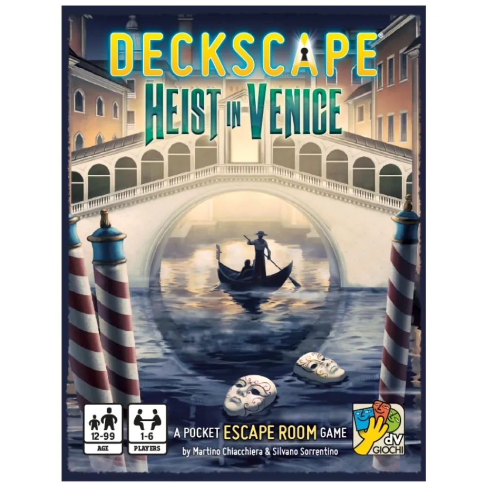 Dv Giochi Deckscape: Heist In Venice| Kortspel