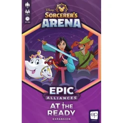 Fashion Usaopoly Disney Sorcerer''S Arena: Epic Alliances - At The Ready (Exp.)