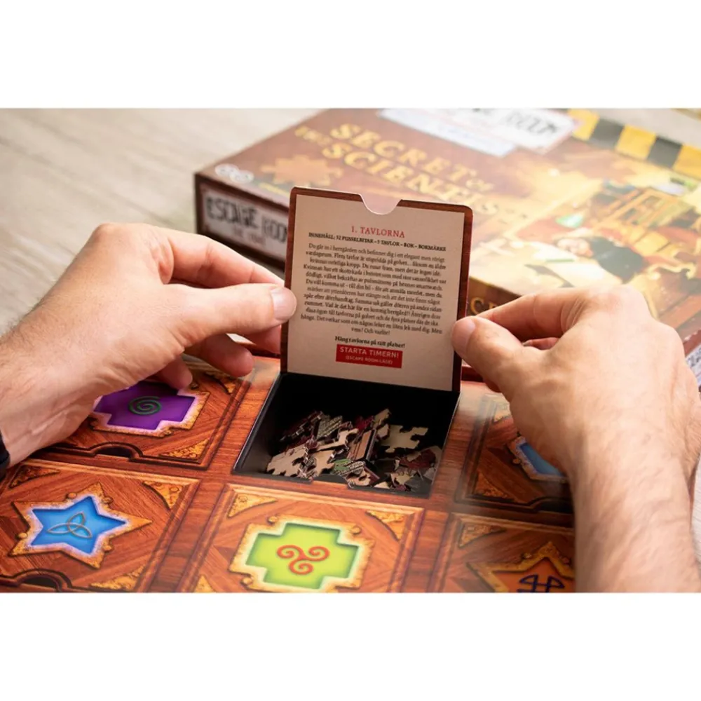 Cheap Identity Games Escape Room Pusselaventyr - Forskarens Hemlighet