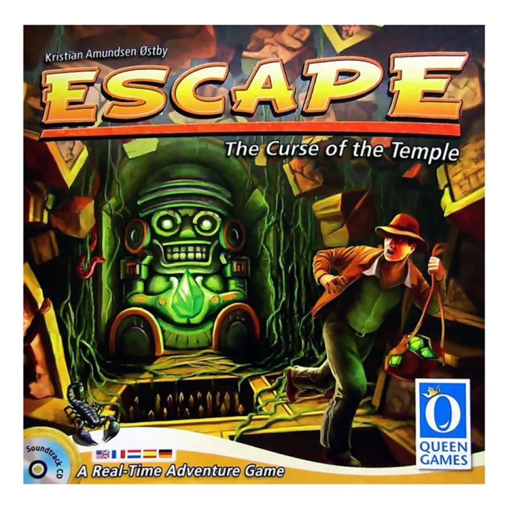 Queen Games Escape: The Curse Of The Temple| Familjespel