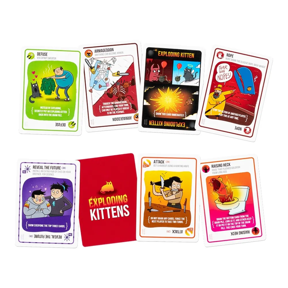Exploding Kittens Good Vs. Evil (Eng)| Kortspel