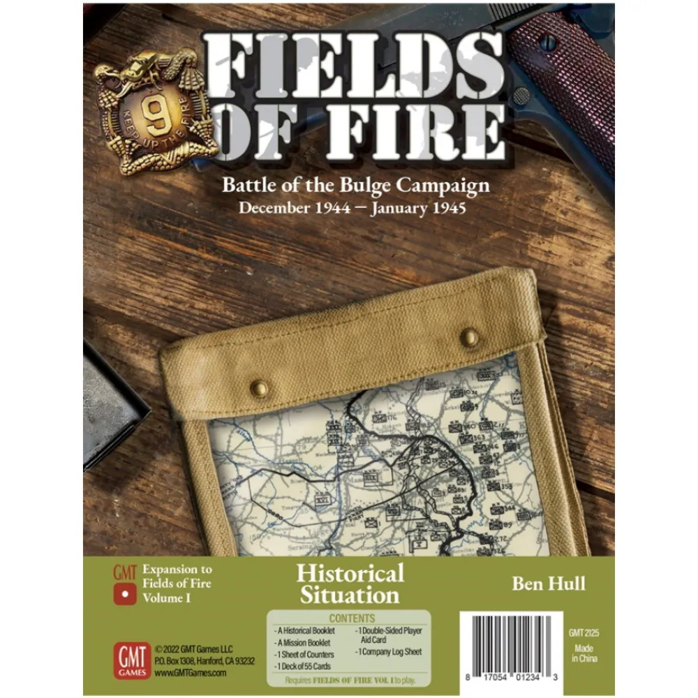 Fashion GMT Games Fields Of Fire: The Bulge Campaign (Exp.)
