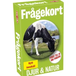 Tactic Fragekort: Djur & Natur| Kortspel