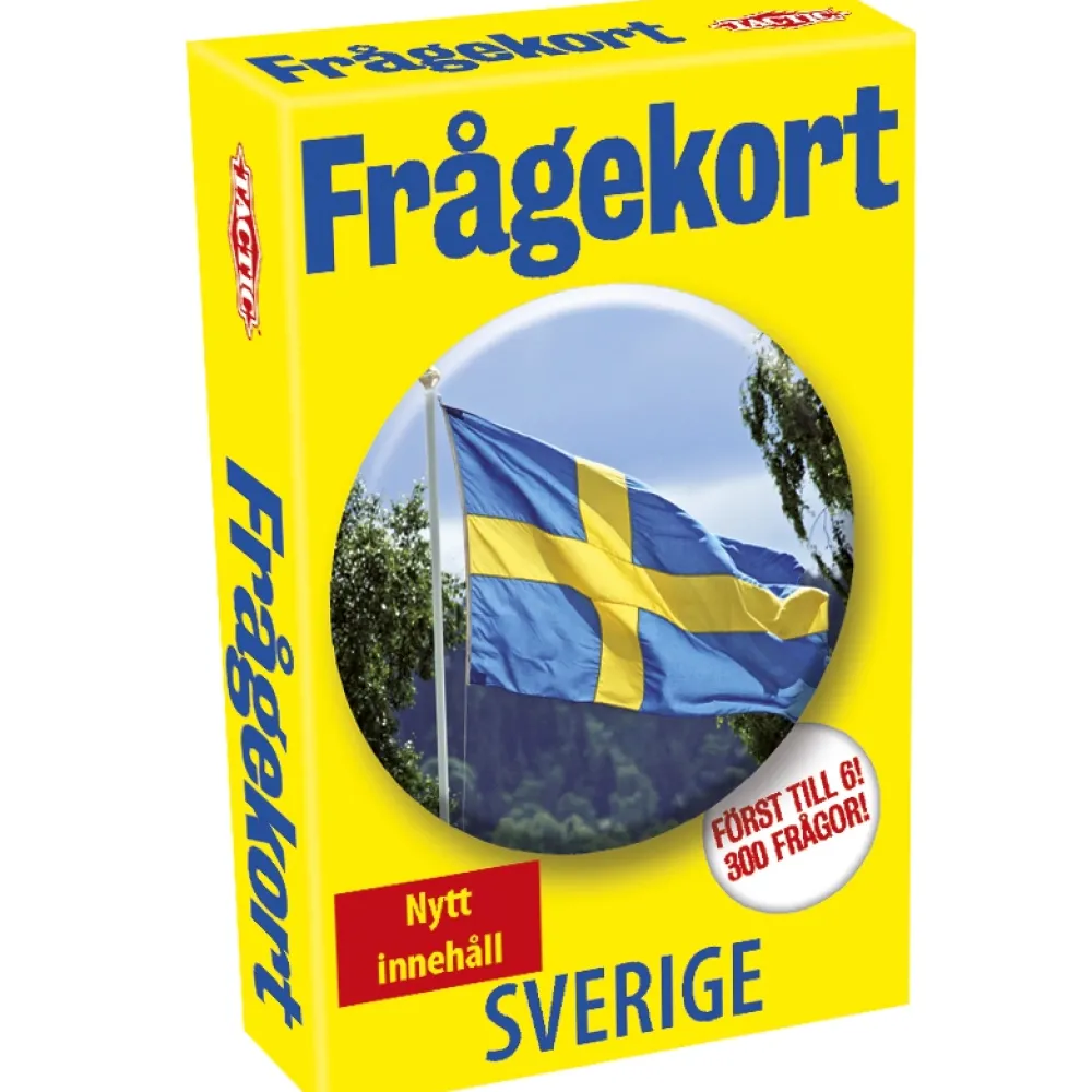 Tactic Fragekort: Sverige| Kortspel