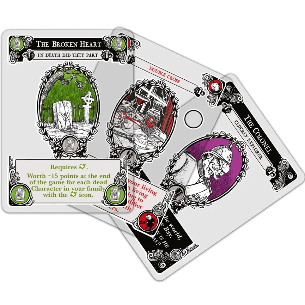 Atlas Games Gloomier: A Night At Hemlock Hall| Kortspel