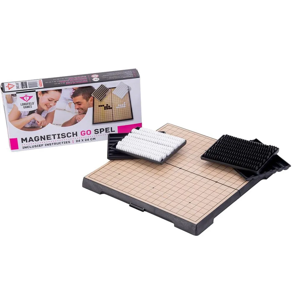 Longfield Games Go Game Set Travel Magnetic 24 Mm| Klassiska