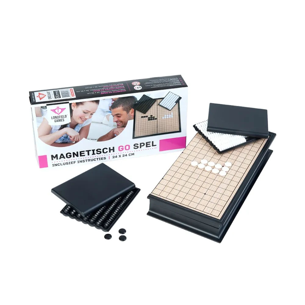 Longfield Games Go Game Set Travel Magnetic 24 Mm| Klassiska