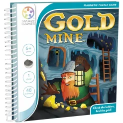 SmartGames Goldmine Magnetiskt Resespel| Knep & Knåp