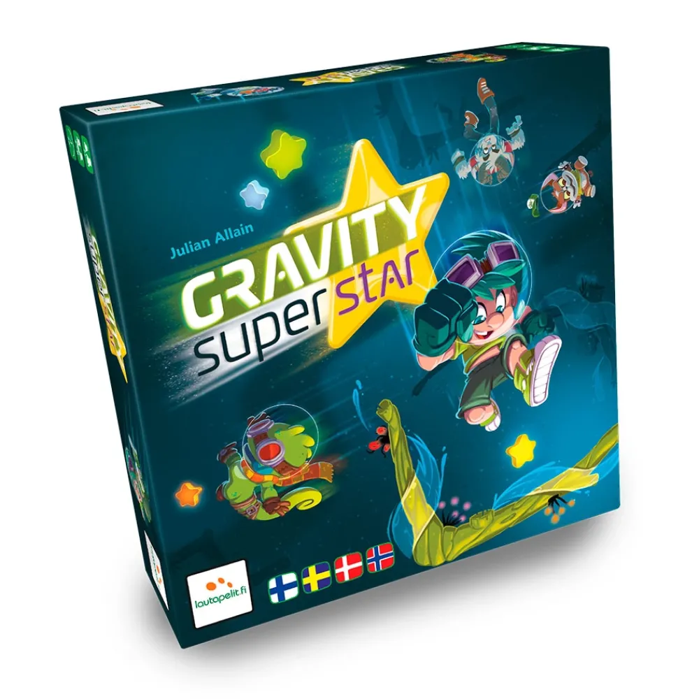 Lautapelit Gravity Superstar (Swe)| Familjespel