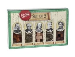 Professor Puzzle Great Minds: 5-Pack| Knep & Knåp