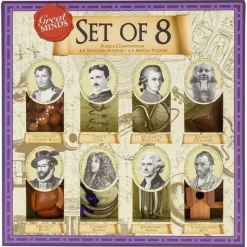 Professor Puzzle Great Minds: 8-Pack| Knep & Knåp
