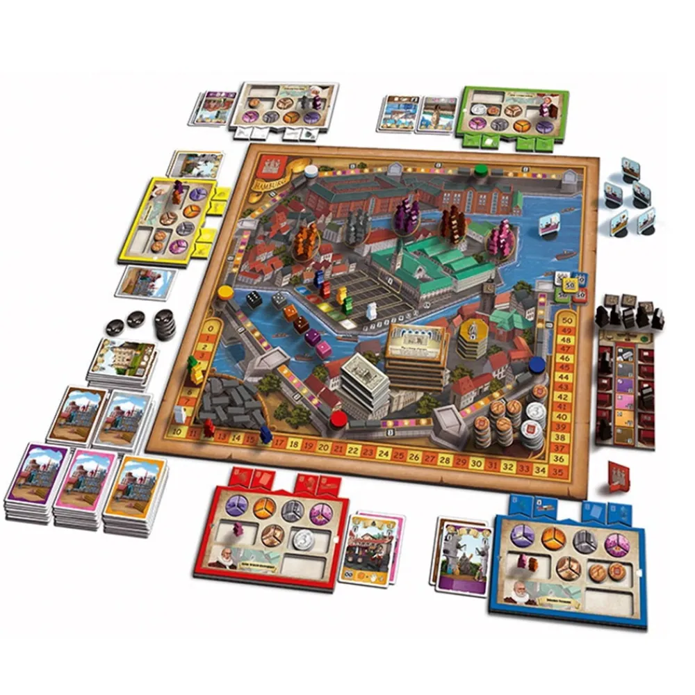 Queen Games Hamburg| Kortspel