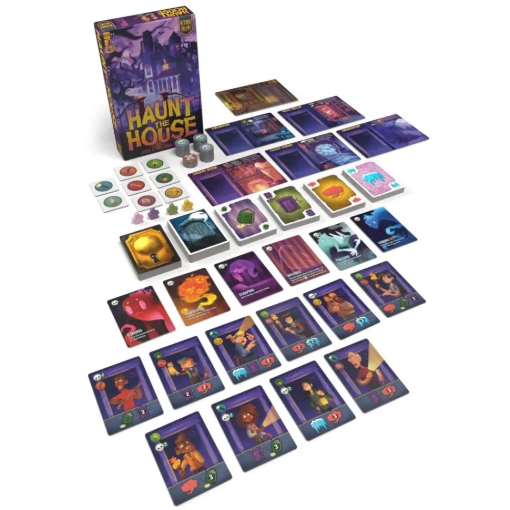 Kids Table BG Haunt The House| Familjespel