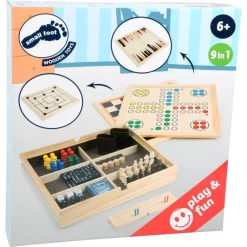 Legler Small Foot 9-I-1 Spelsamling| Klassiska