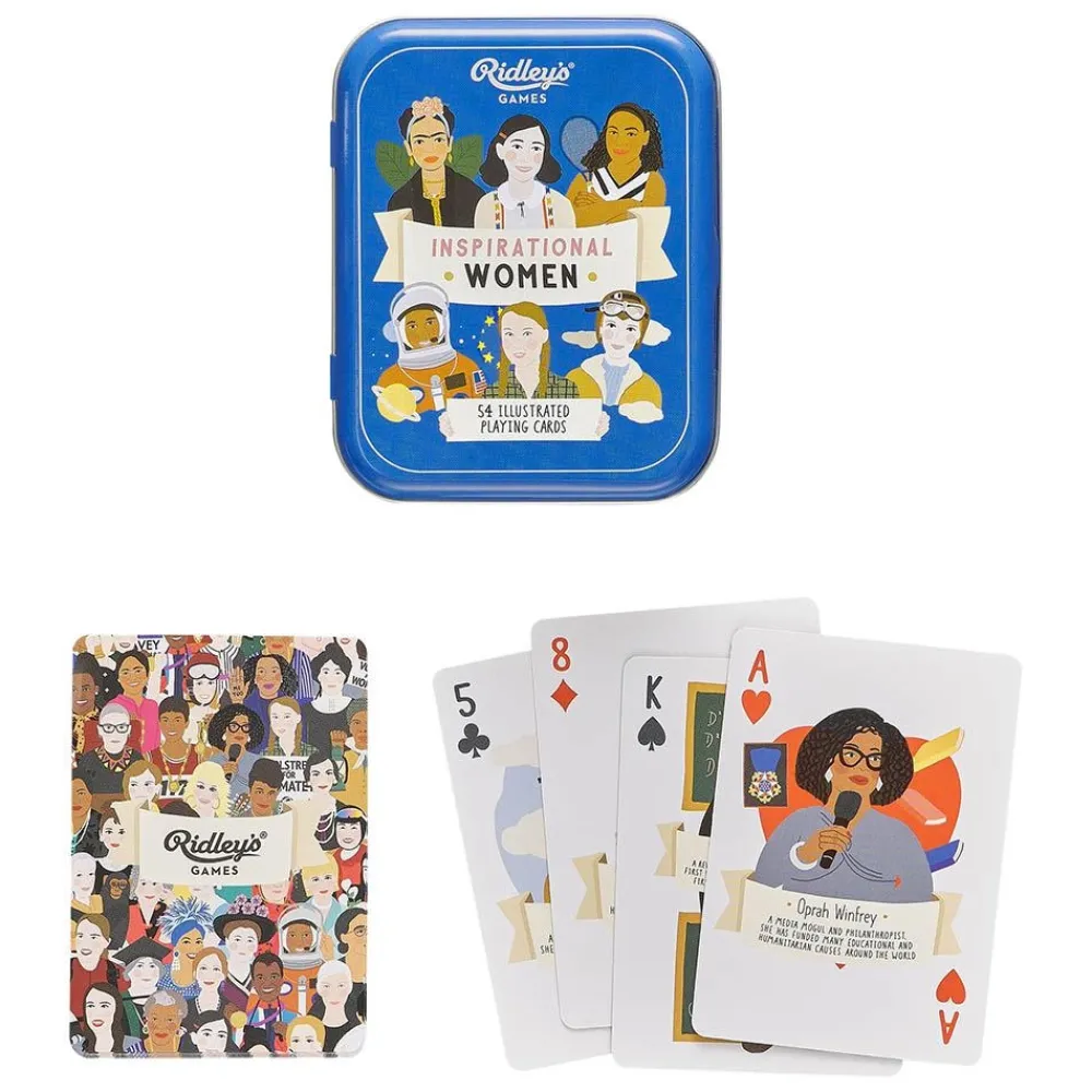 Ridleys Inspirational Women Playing Cards| Kortspel