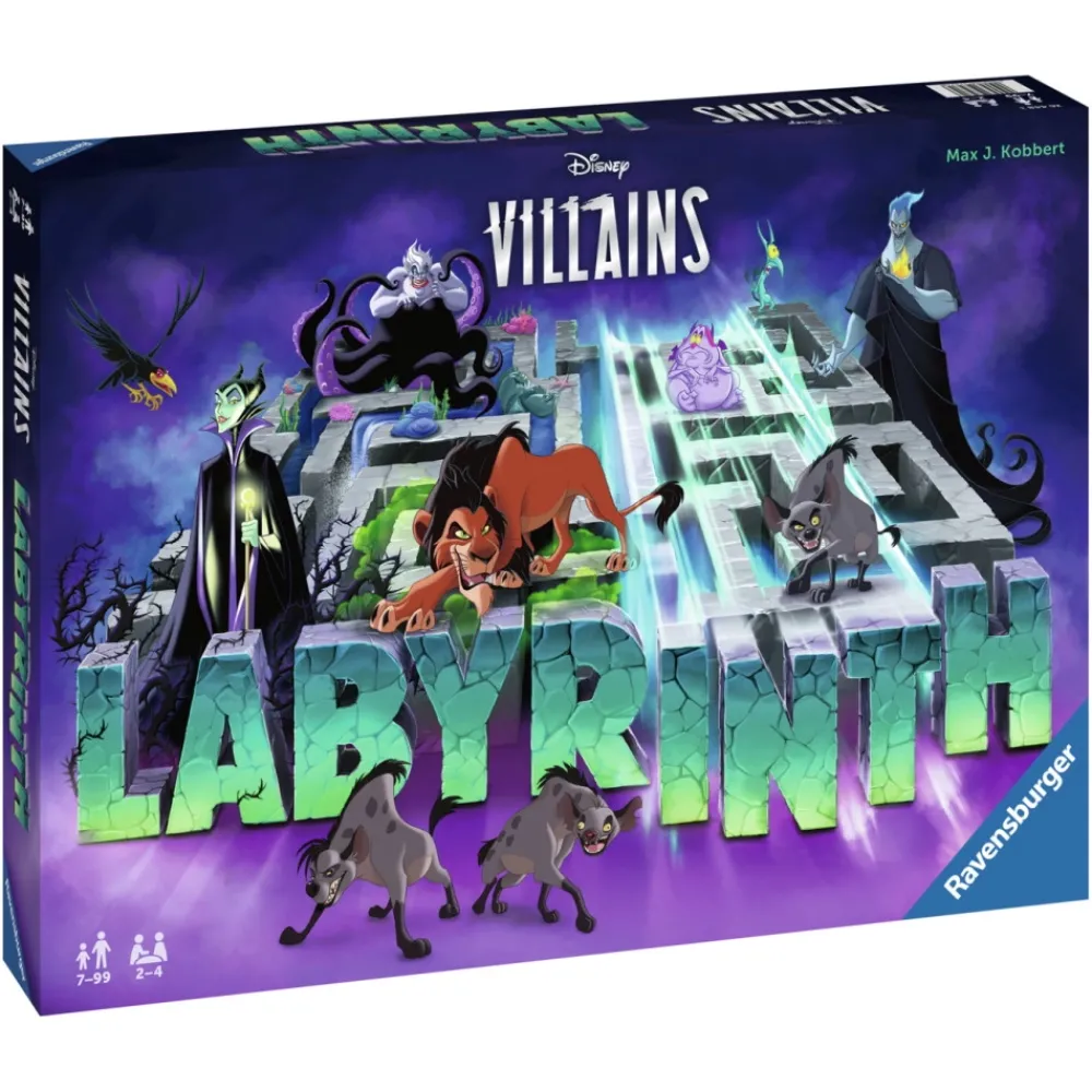 Ravensburger Labyrinth Disney Villains| Familjespel