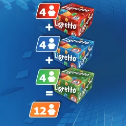 Schmidt Spiele Ligretto, Rod| Kortspel