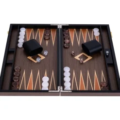 Clearance Longfield Games Longfield Backgammon Large Walnut