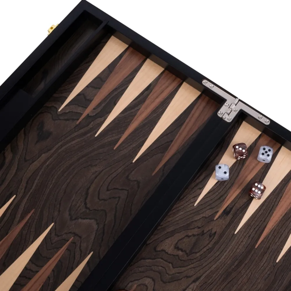 New Longfield Games Longfield Backgammon Large Rosewood
