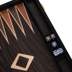 Best Longfield Games Longfield Backgammon Medium Brown Ebony