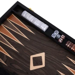 Best Longfield Games Longfield Backgammon Medium Brown Ebony