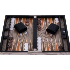 Hot Longfield Games Longfield Backgammon Medium Ebony