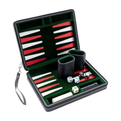 Fashion Longfield Games Longfield Backgammon Travel Green