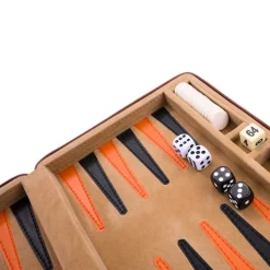 New Longfield Games Longfield Backgammon Travel Beige