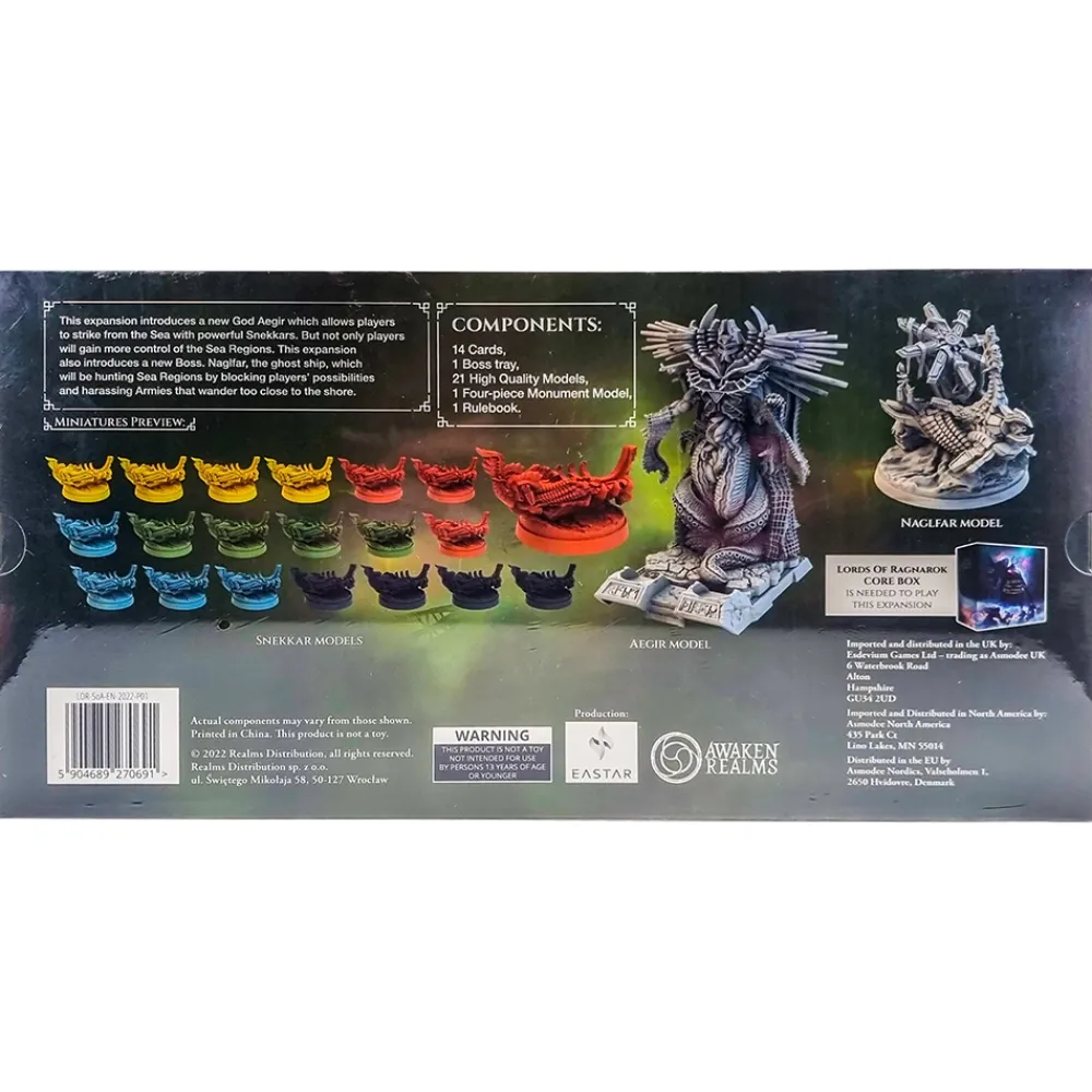 Fashion Awaken Realms Lords Of Ragnarok: Seas Of Aegir (Exp.)