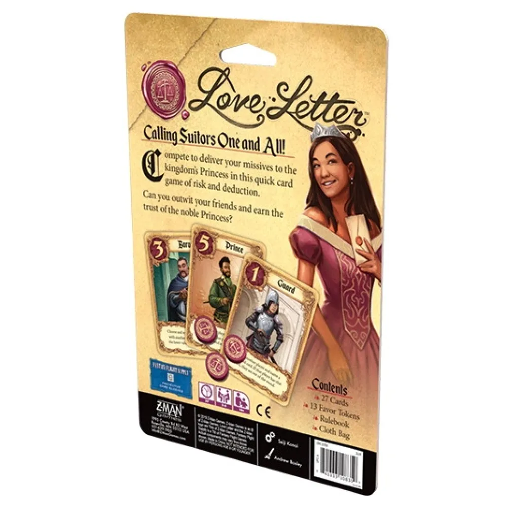 Z-MAN Games Love Letter - 2019 Ed (Eng)| Kortspel