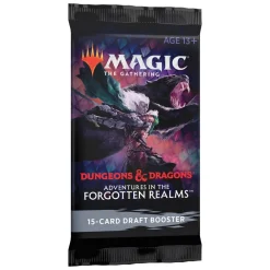 Magic The Gathering Magic: The Gathering - Adventures In The Forgotten Realms Draft Booster| Kortspel