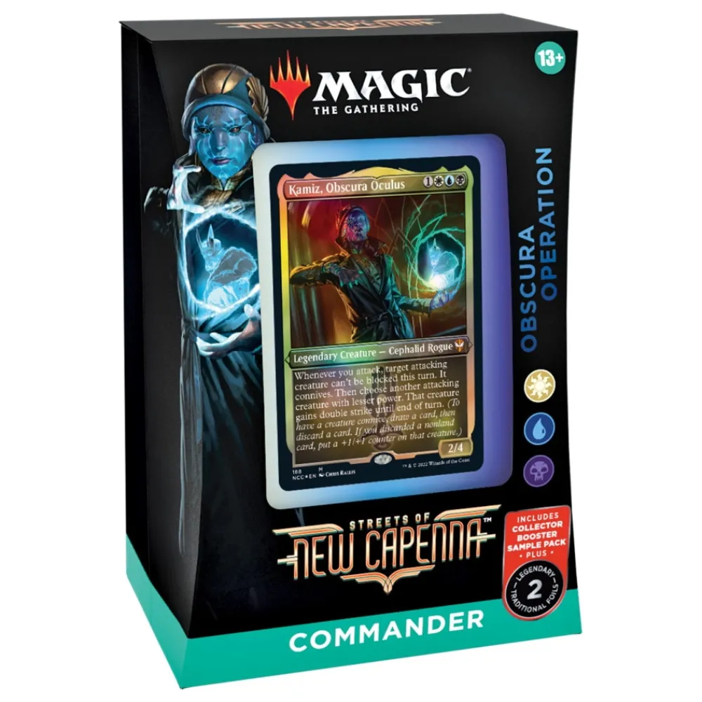 Magic The Gathering Magic: The Gathering - Obscura Operation Commander Deck| Kortspel
