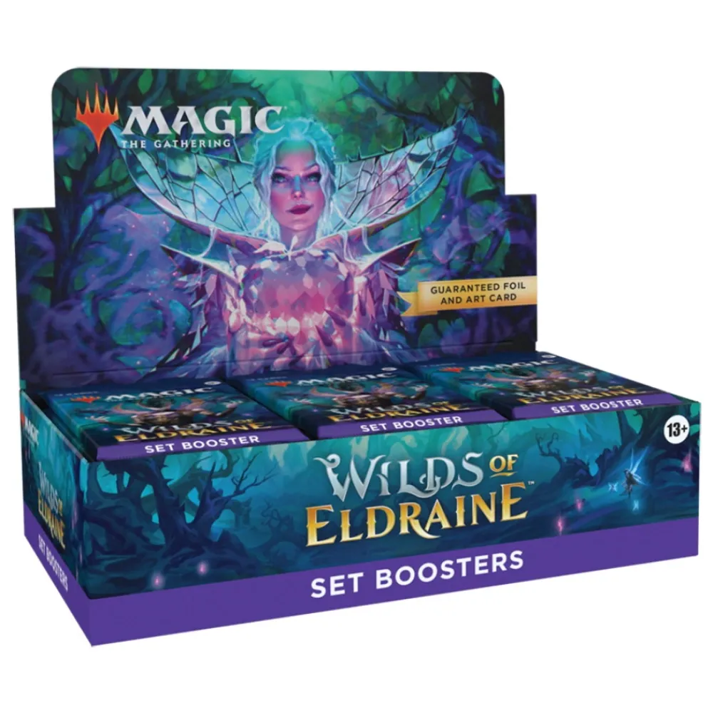 Magic The Gathering Magic: The Gathering - Wilds Of Eldraine Set Display| Kortspel