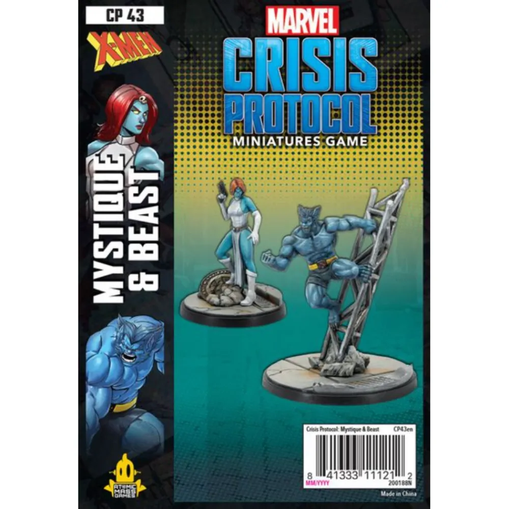 Outlet Atomic Mass Games Marvel: Crisis Protocol - Mystique And Beast (Exp.)