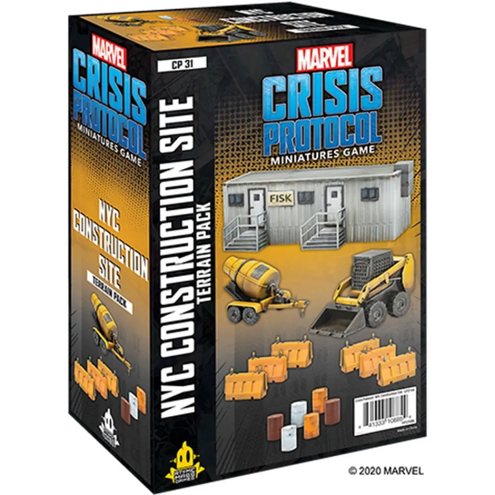 Clearance Atomic Mass Games Marvel: Crisis Protocol - Nyc Construction Site Terrain (Exp.)