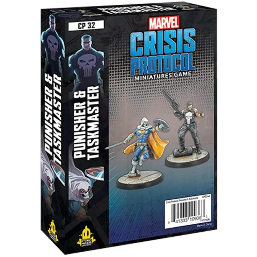 Clearance Atomic Mass Games Marvel: Crisis Protocol - Punisher And Taskmaster (Exp.)